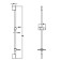 Bravat D141c shower, with soap, 700mm, stainless steel, chromium color