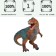 Dinosaurian figure "World of dinosaurs: giganotosaurus"