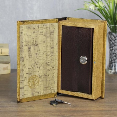 Safe wood book classic Russian fishing 21*13*5 cm-1