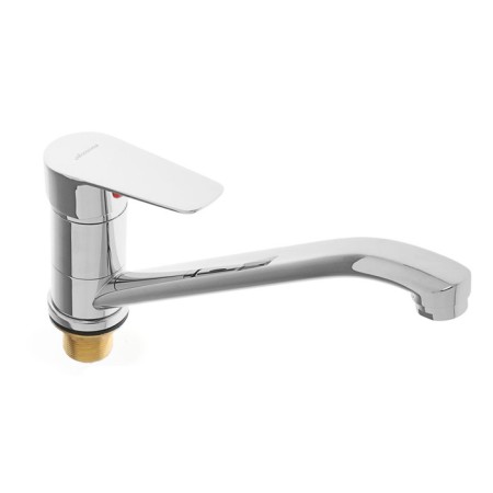 Accoona A4165 kitchen mixer, one -leaf, with nut, chrome