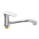 Accoona A4165 kitchen mixer, one -leaf, with nut, chrome