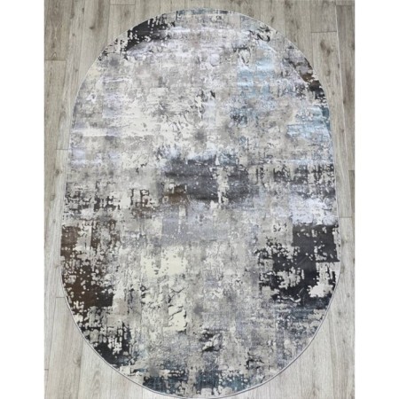 Oval carpet amber N0072A, size 83x150 cm