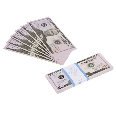 Pack of bills $ 50