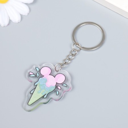 Acryl keychain "Ice Cream in the Horn/Bottle" MIX 3.8x5.2 cm-2