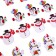 Set for decor "Snowmen" 24 pcs., Mix