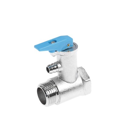 The safety valve for the water heater "STM", 1/2, 6 bar, with a discharge hook-2