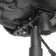 The chair of the operator Brabix Saturn ER-400, with a headrest, combined black/gray