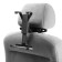 Torso tablet holder for a headrest, sliding up to 20cm, width of gripping 6-10 cm