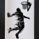 Basketball water bottle, 750 ml