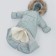 Kinderlitto transformer Kinderlitto "Orsetto", height 68-80 cm, mint color