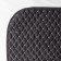 Bedspread with pillowcases "Tina", size 230x250 cm, dark gray color