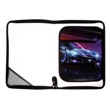 Labor folder A4, 325 x 230 x 25 mm, lightning around, hinged bar, plastic, PTR-1, calligrata "car"-6
