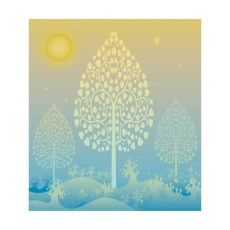 Set of napkins for setting the table "Naiv", rectangular, size 32x46 cm, 4 pcs-2