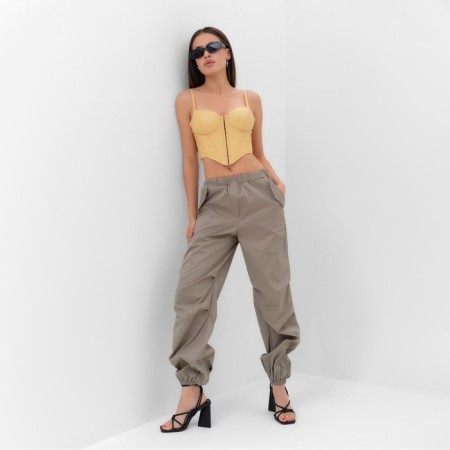 Cargo trousers Women's Mist, Gray, p. S (42-44)-1