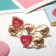 Children's ring "Chosenka", form mix, love, color in gold, dimensionless
