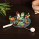 Souvenir "Kuritsy coating with a rooster", D = 16 cm, mix