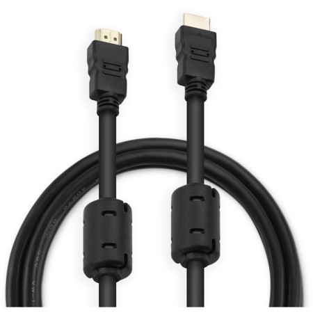 Buro HDMI 1.4 HDMI (M)/HDMI (M) 1.8m audio cable. Ferrite. Black ring (HDMI-19M/19M 107481-1