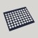 Iplikator-river, the basis of Spanbond, 70 modules, 32 × 26 cm, dark-blue/white color