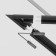 Angle-connector 45 ° Gravity built-in, black