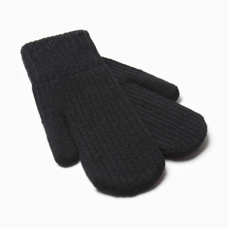 Women's mittens for claim Minaku Rubber 22 cm black