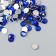 Decor for creativity in the bottle "Rhinestones. Bright blue" set 500 pcs d = 0.5 cm 7x2x2 cm