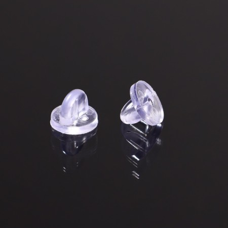 A plug for the icon, d = 1.1 cm, (set 10 pcs.), The color is transparent-4