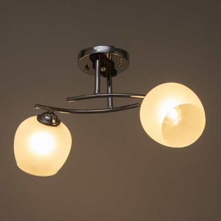 Luer "Luis" 2XE27 40W chrome 50x17x24cm-2