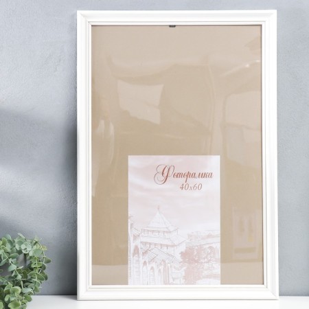 Photo frame Pine C32 0033 40x60 cm (plastic screen)
