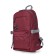 Youth backpack, synthetic fabric, 285x440x135 cm, Bordeaux/black