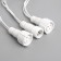Garland “thread” 10 m, IP44, UMS, white thread, 100 LED, red glow, 220 V