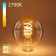 Filament LED lamp Elektrostandard, Dimmable F, 95x95x136 mm, 5W, E27, 450LM, 2700K
