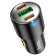 Hoco NZ6, 2 Type-C, 1 USB, 63 W, PD + Qc, Black Automobile