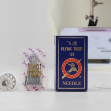 Needles for household sewing machines, No. 90/14, 10 pcs