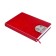 Dated diary 2025, A5, 176 sheets, Hong Kong, solid cover, pancake embossing, with liesse, block 80 g/m2, red