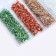 Glass chips for epoxy resin, set of 6 colors, weight 1 color - 5 g