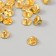 Buttons plastic on midnight "gold" 1 cm set 40 pcs