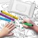 Magar-coloring reusable "dogs"