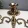 Summary Metal for 3 candles "Medallion" Color of bronze 26.5x27x9.5 cm