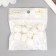 Decor for creativity Artificial fur "Ball" white set 10 pcs, d = 2 cm