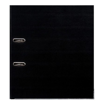 A4, 80 mm, Erichkrause "Business" folder, with arched mechanism, black-6