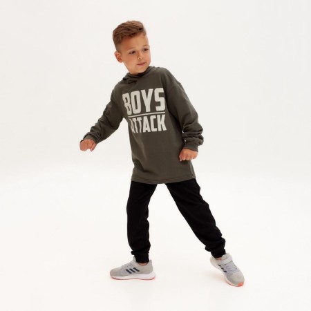 Children's sweatshirt with a hood KAFTAN "Rock on" p. 30 (98-104)