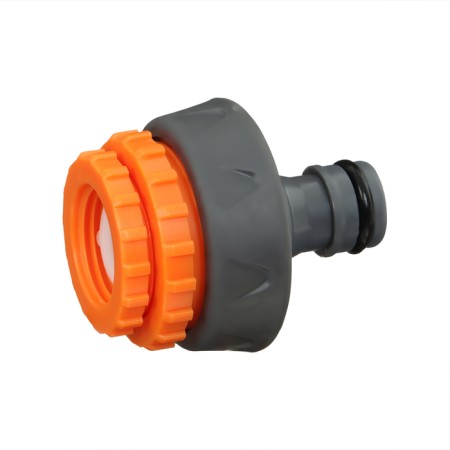 Fitting, internal thread 1/2 "–3/4" - 1 ", fast -fast connection, rubberized plastic, Greengo
