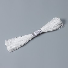 Household “assistant” cord, d = 2 mm, 20 m, white color