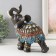 Souvenir Polystone "Elephant in Red-blue Popone" MIX 20x10x21 cm