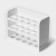 Egg container, 30 cells, 25 × 10 × 19.5 cm, white color