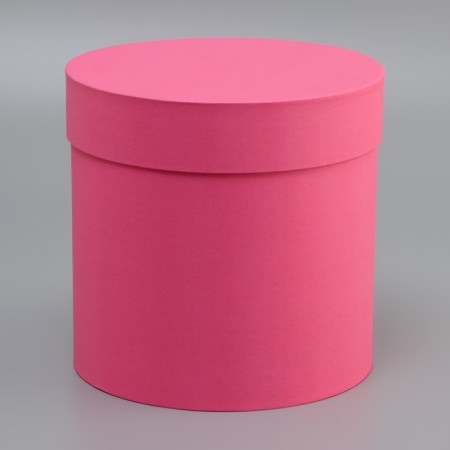 Pink hat box, 18 x 18 cm-2