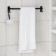 Classer holder, 4 hooks, 58 × 10 × 7.5 cm, black color