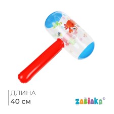 Игрушка надувная со звуком «Молоток», 40 см, цвета МИКС