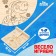 Wooden shovel “New Year! Congratulations from dinosaurus "