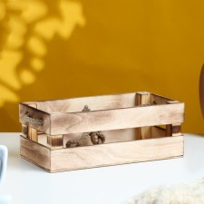 Wooden Kashpo 24.5 × 13.5 × 9 cm 